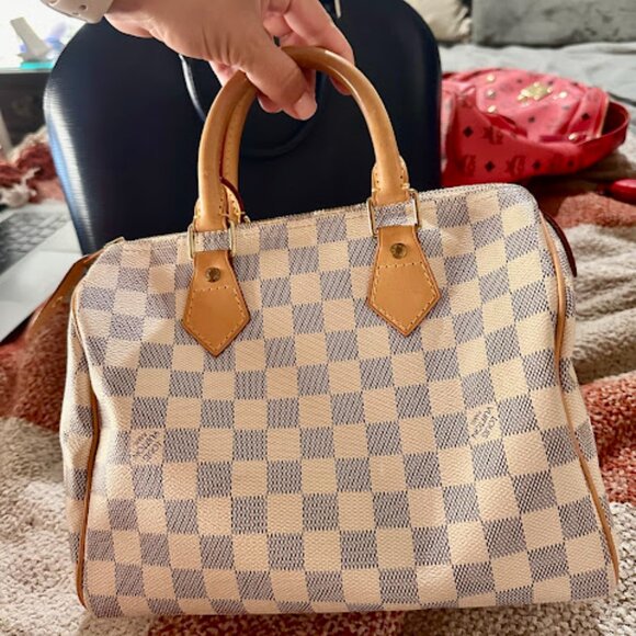 Authentic Louis Vuitton Speedy 25 Azur - Picture 1 of 4